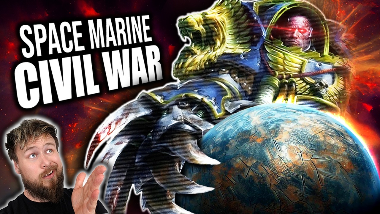 The Badab War Was Absolutely INSANE! Huron Blackheart | Warhammer 40K Lore