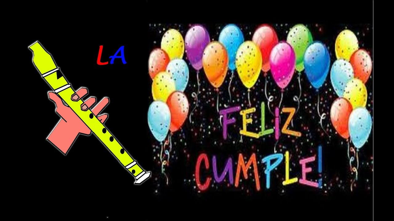 FELIZ CUMPLEAÑOS, FLAUTA DULCE FÁCIL, TUTORIAL / HAPPY BIRTHDAY  RECORDER .