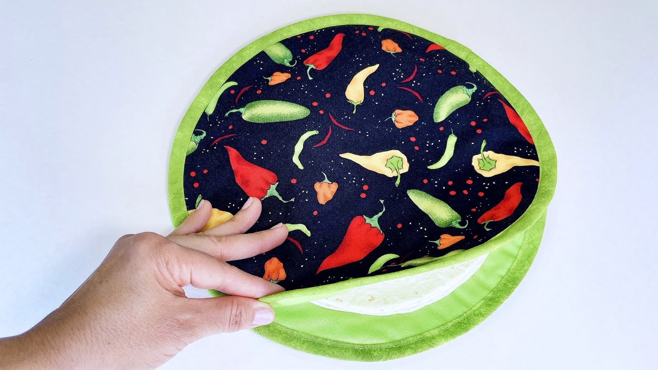 Tortillero de tela, tortillero térmico  / Tortilla Warmer Tutorial