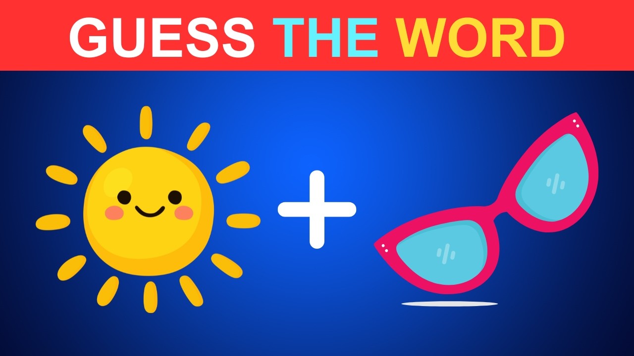 Popular Words Emoji Quiz Challenge | Guess The Word By Emojis | Fun Emoji Puzzles for Kids #quiz