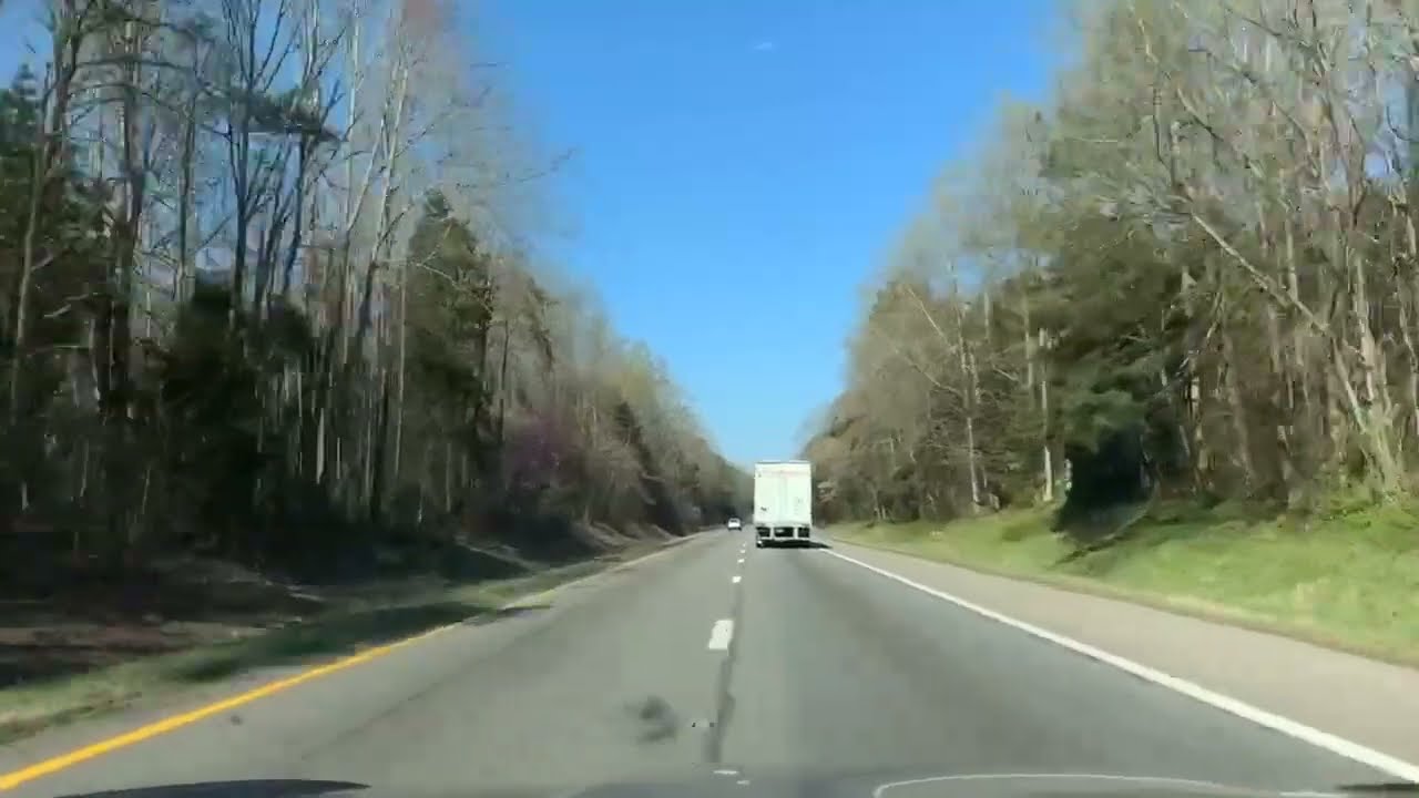 Driving in Oilville Virginia