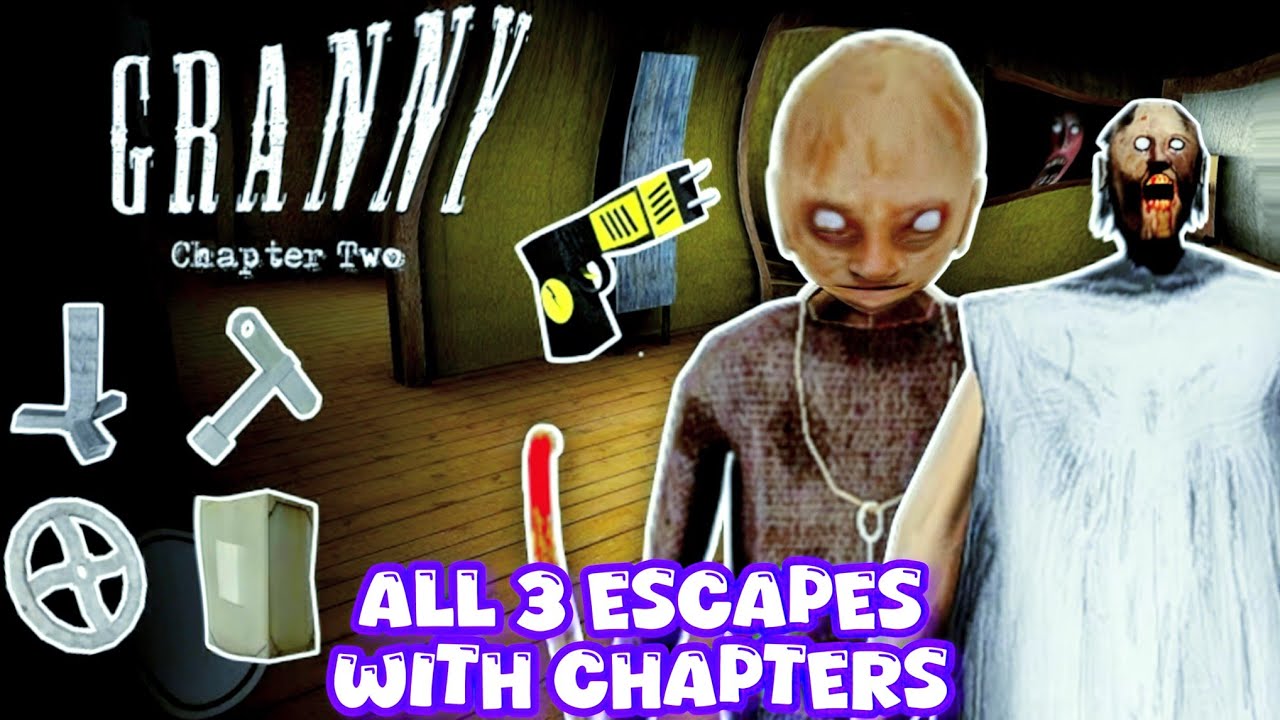 granny Chapter 2 Helicopter /Boat /Door Both Mode LIVE SPEEDRUN GAMEPLAY #granny #grannyChapter2