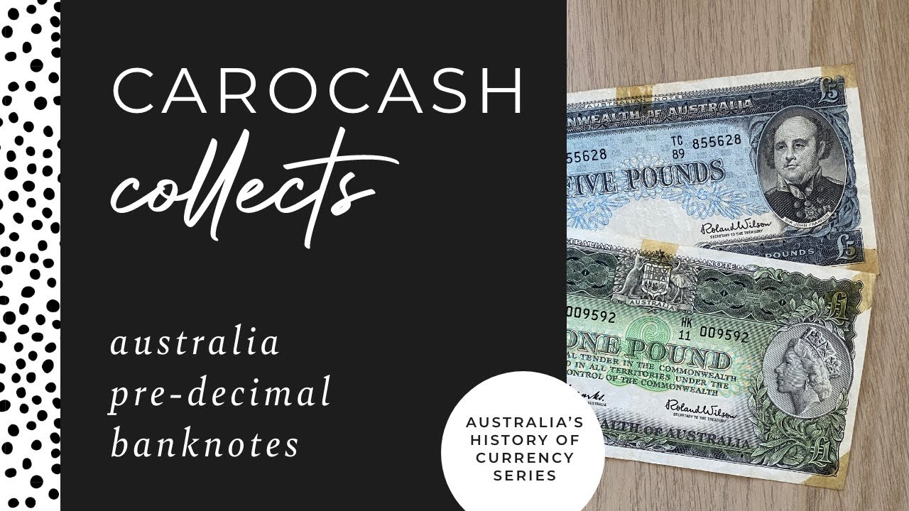 🇦🇺 Australia Currency Series | Carocash Collects | Pre Decimal Banknotes |  Banknote Collection