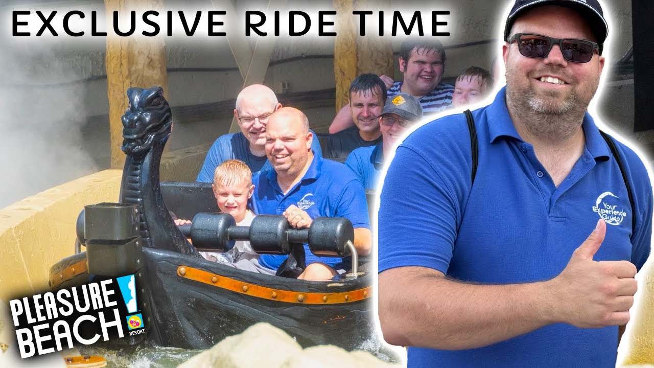 We Had These Blackpool Pleasure Beach Resort Rides To OURSELVES...