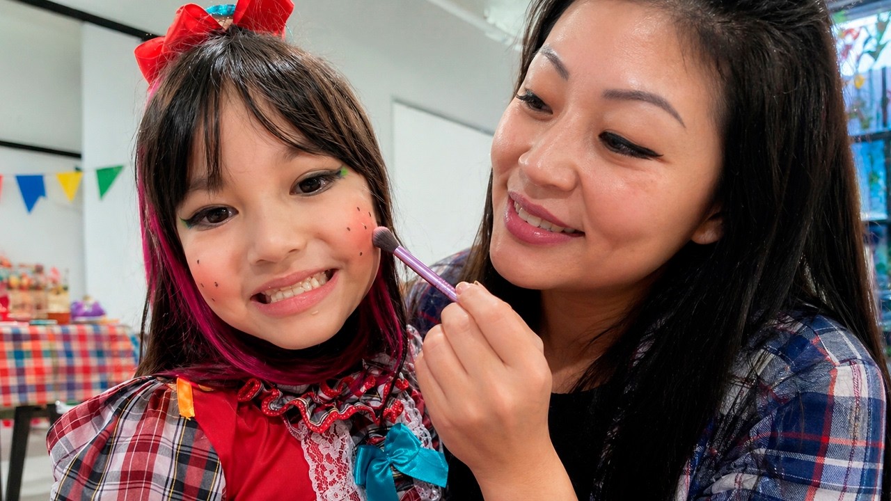 ARRUME-SE COMIGO PARA FESTA JUNINA DA ESCOLA!! | YU e FAMÍLIA