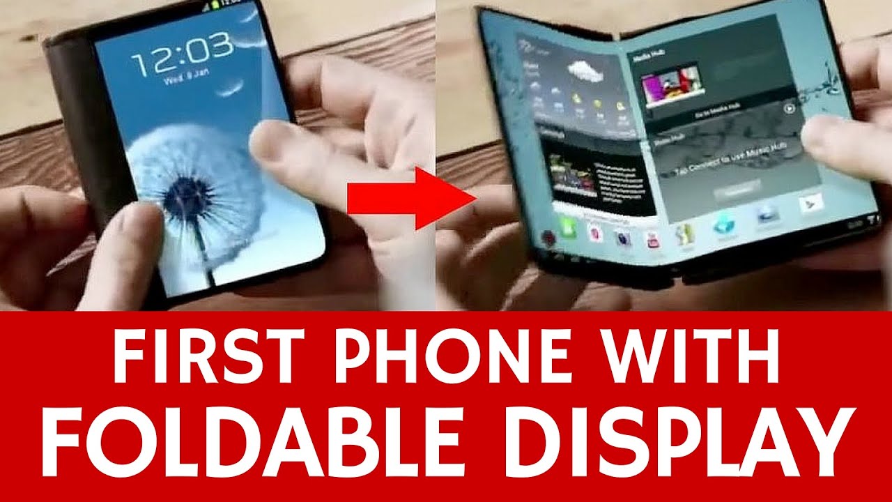 First Phone with Foldable and Rollable Display &ndash; Samsung Technology of the Future