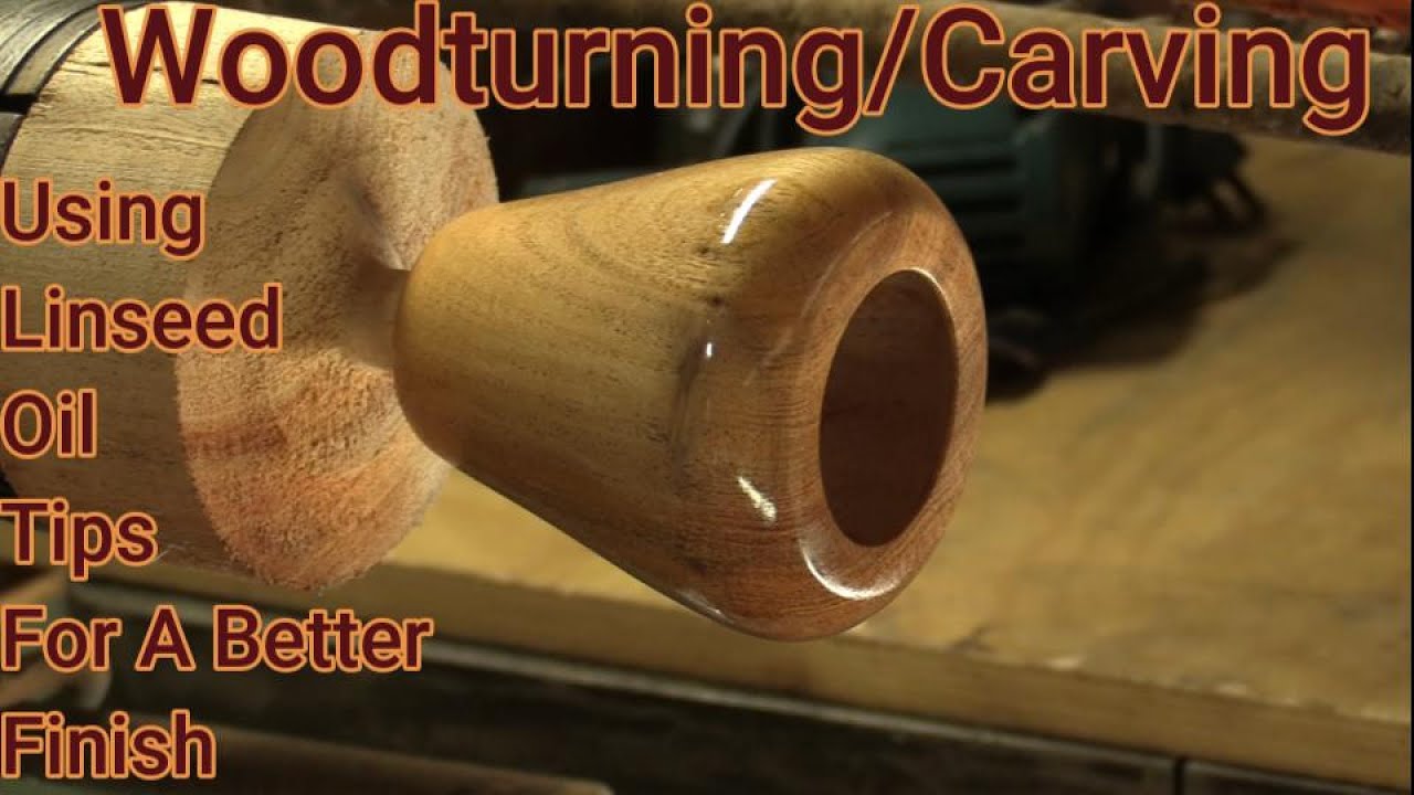 Woodturning / Carving Boiled Linseed Oil Tips