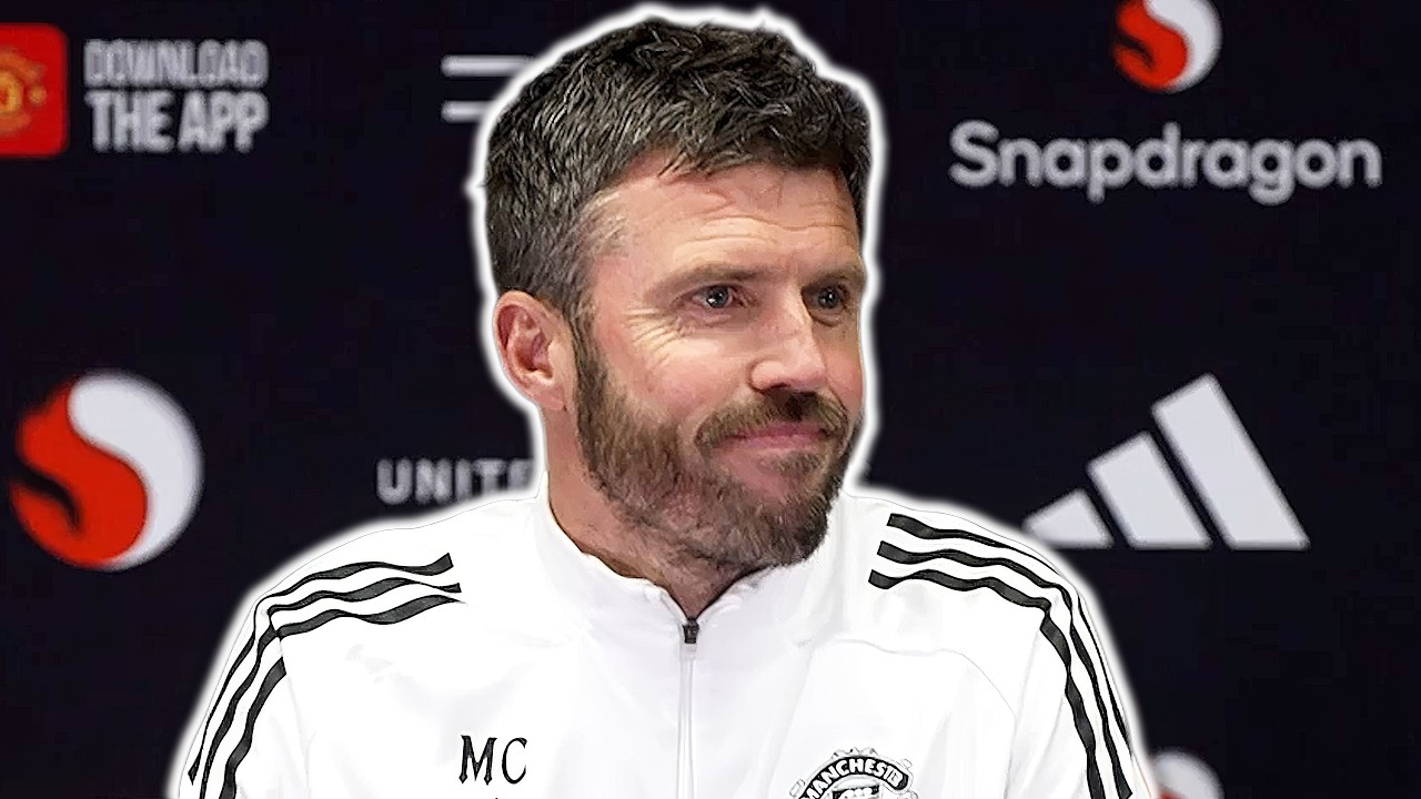 Michael Carrick pre-match press conference | Manchester United v Aston Villa | Premier League