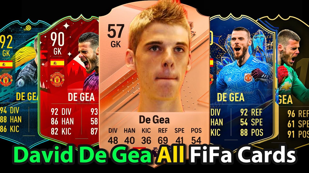 David de Gea | All FiFa Cards ( FIFA11  - FC24 )