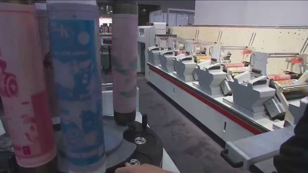 M4 Digital Flexo Press at Labelexpo Europe 2015