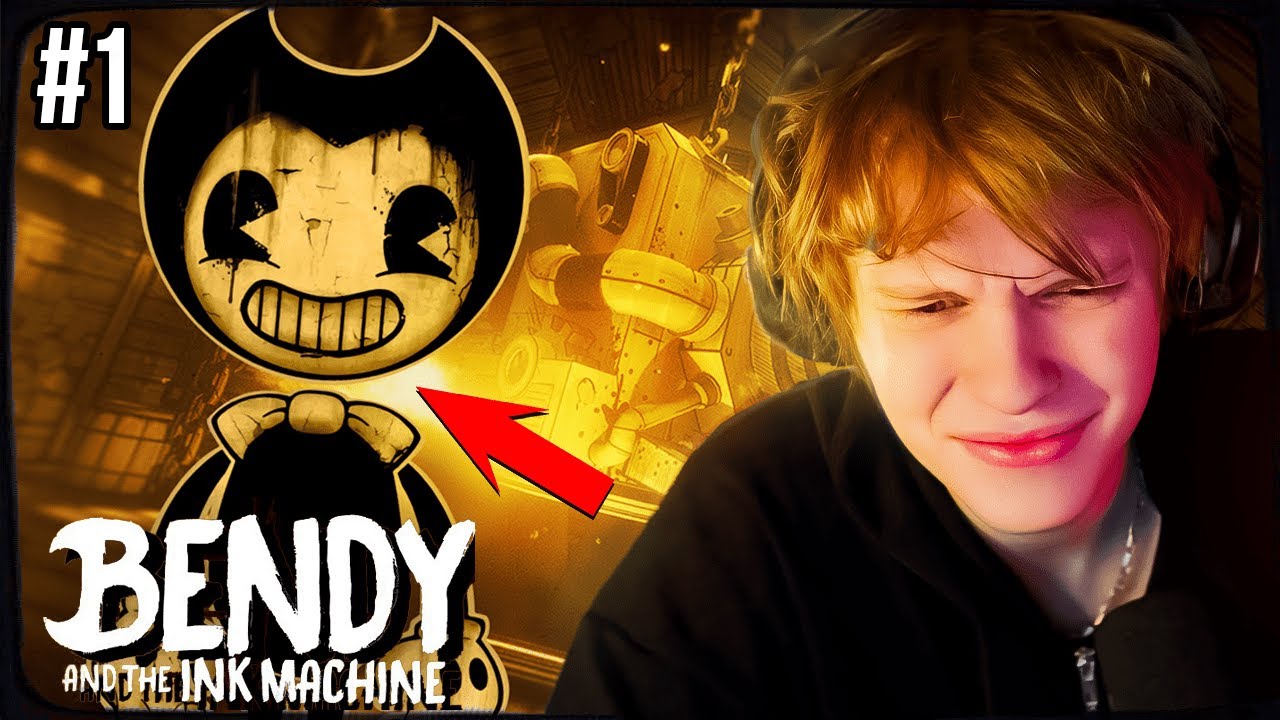 ДИПИНС ИГРАЕТ В BENDY AND THE INK MACHINE / БЕНДИ И ЧЕРНИЛЬНАЯ МАШИНА #1