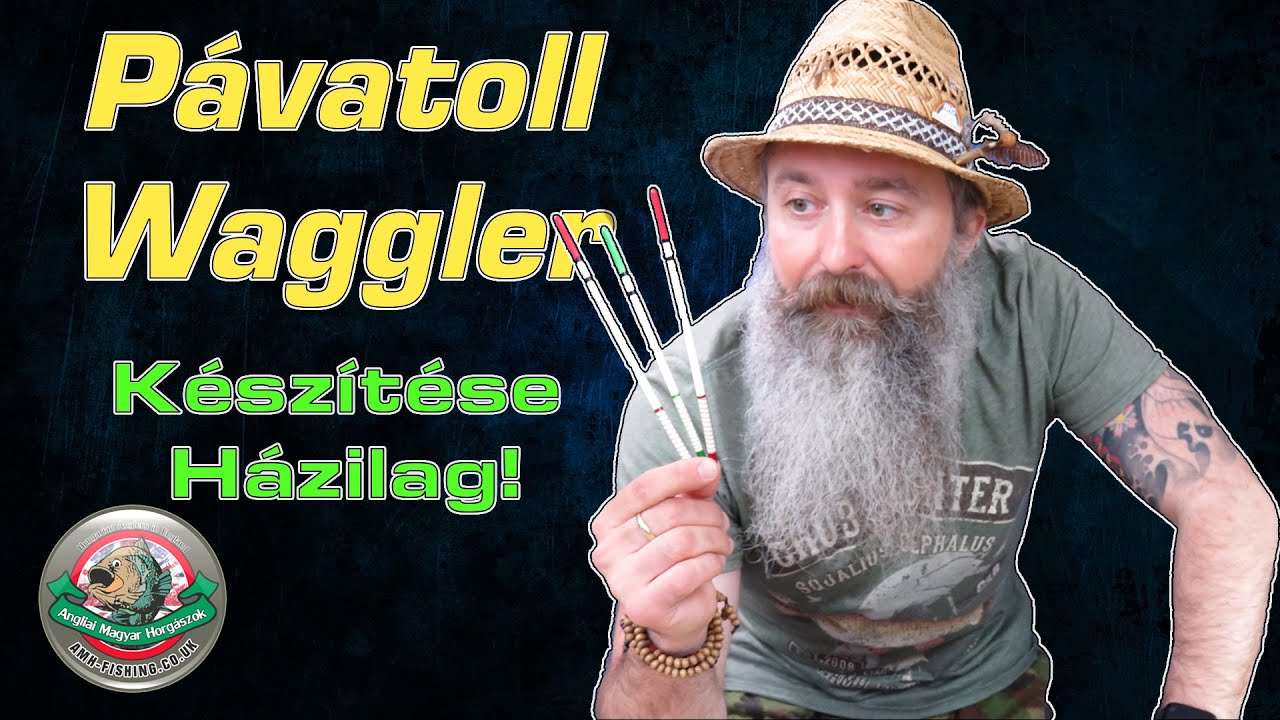 Pávatoll Úszó - Pávatoll Waggler készítése egyszerűen, házilag! - DIY