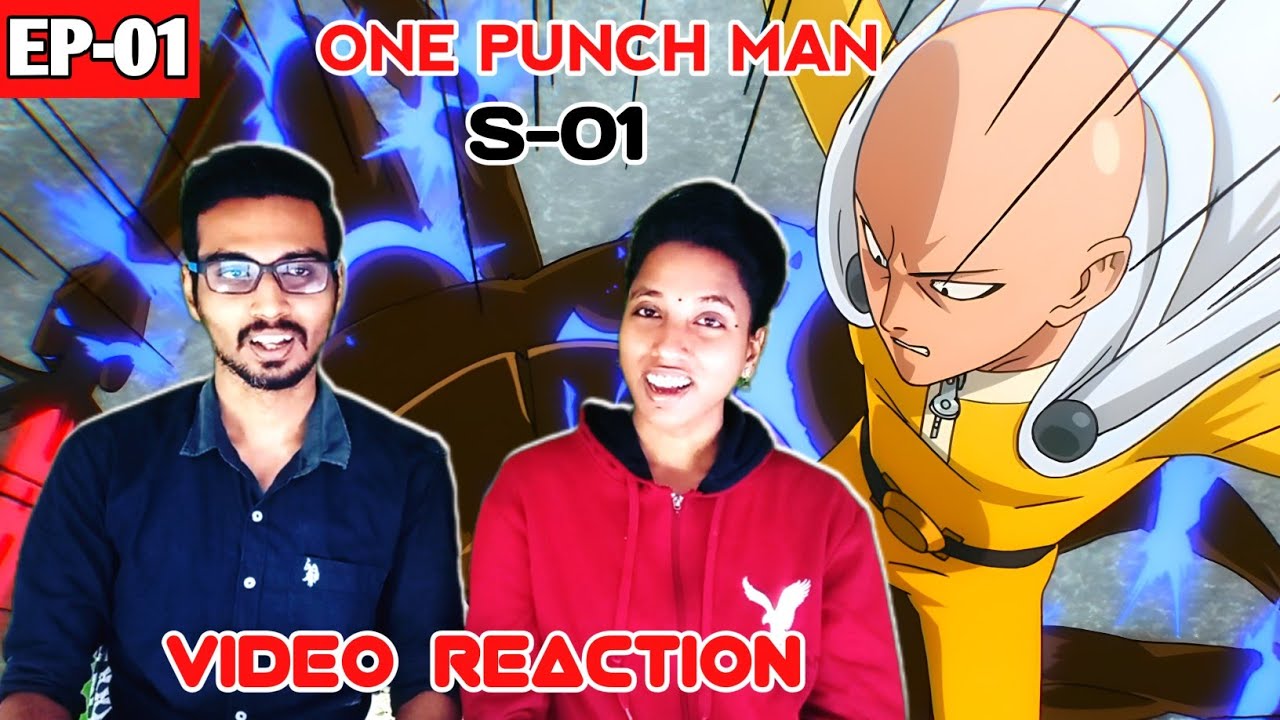 ONE PUNCH MAN S-01 EP-01 Reaction 🤯👊 | Tamil Couple Reaction