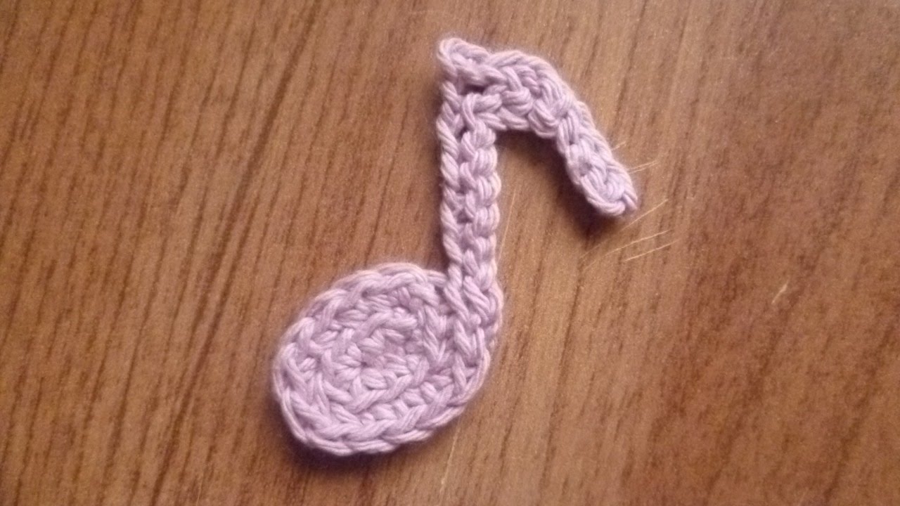 How To Make a Cute Crochet Music Note - DIY Crafts Tutorial - Guidecentral