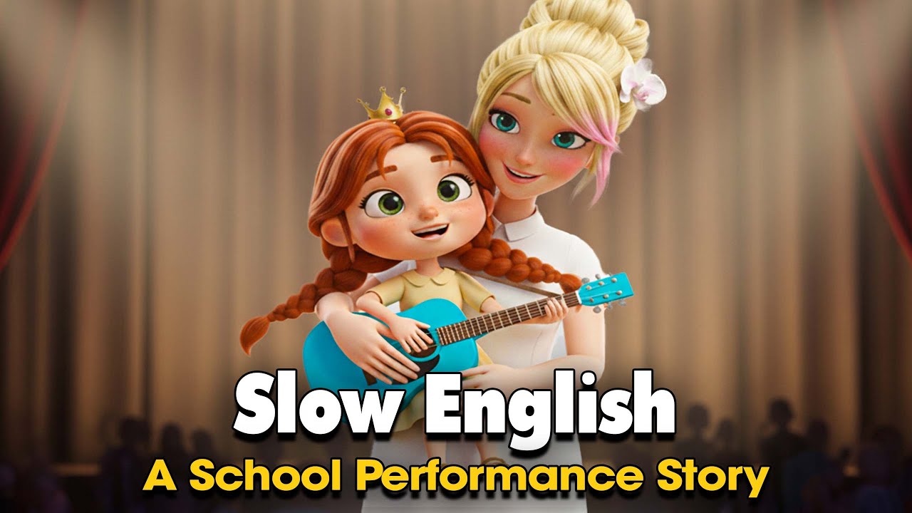 A Mother and Daughter’s School Story | Easy English Listening Story (A2 Level)