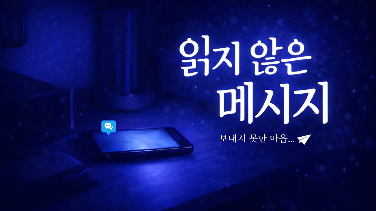 Unread Message (읽지 않은 메시지) 💬 보내지 못한 마음 | Emotional Korean AI Ballad