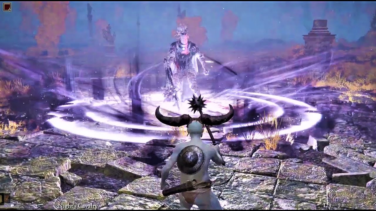 Night's Cavalry miniboss (Altus) [Level 1 No Damage] | Elden Ring