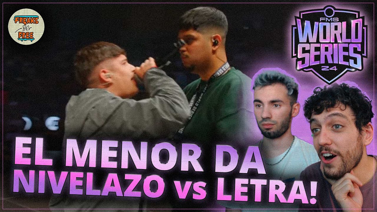 ¡EL MENOR SIGUE PRIME! 📈📈 vs LETRA - FMS WORLD SERIES J5