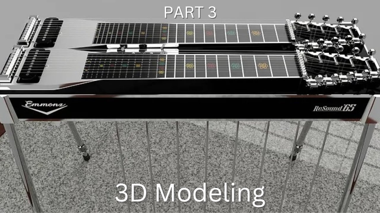Emmons ReSound'65 - 3D Modeling [Part 3]