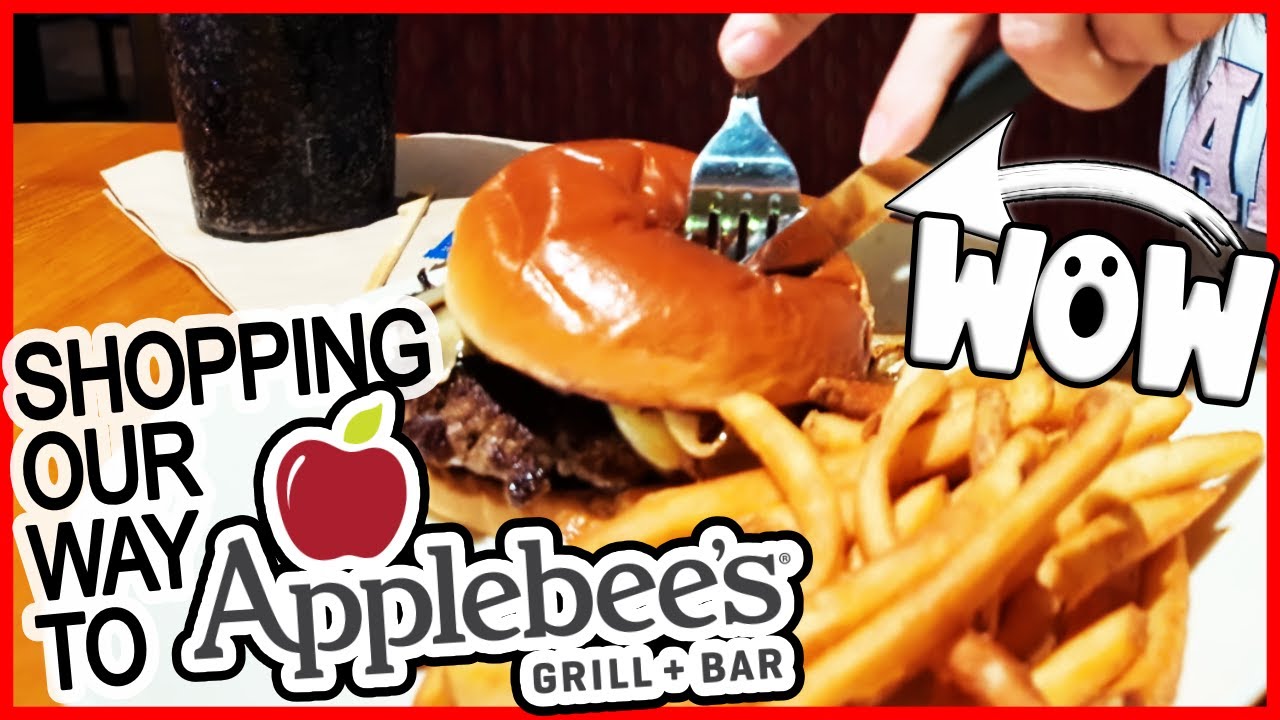 Outlet Shopping | CLICKBAITED At Applebees ! Shocking Burger On International Drive Orlando Florida