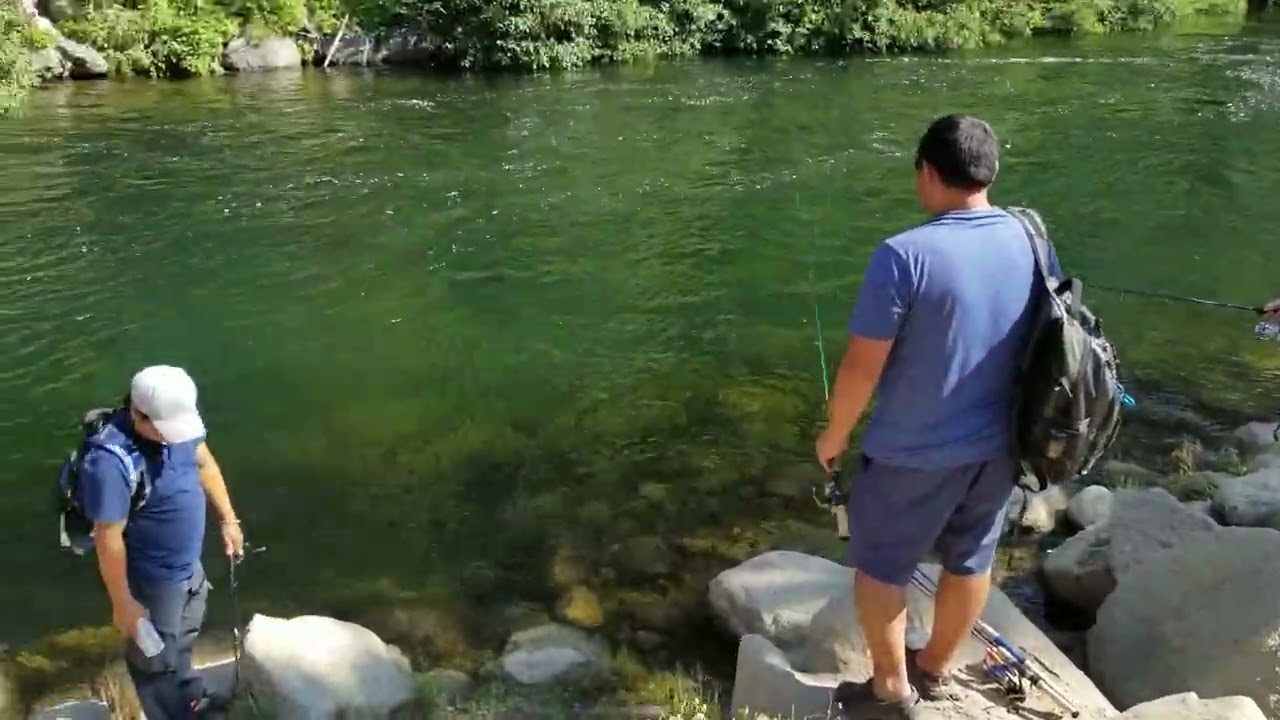 Fishing at Huntington lake..