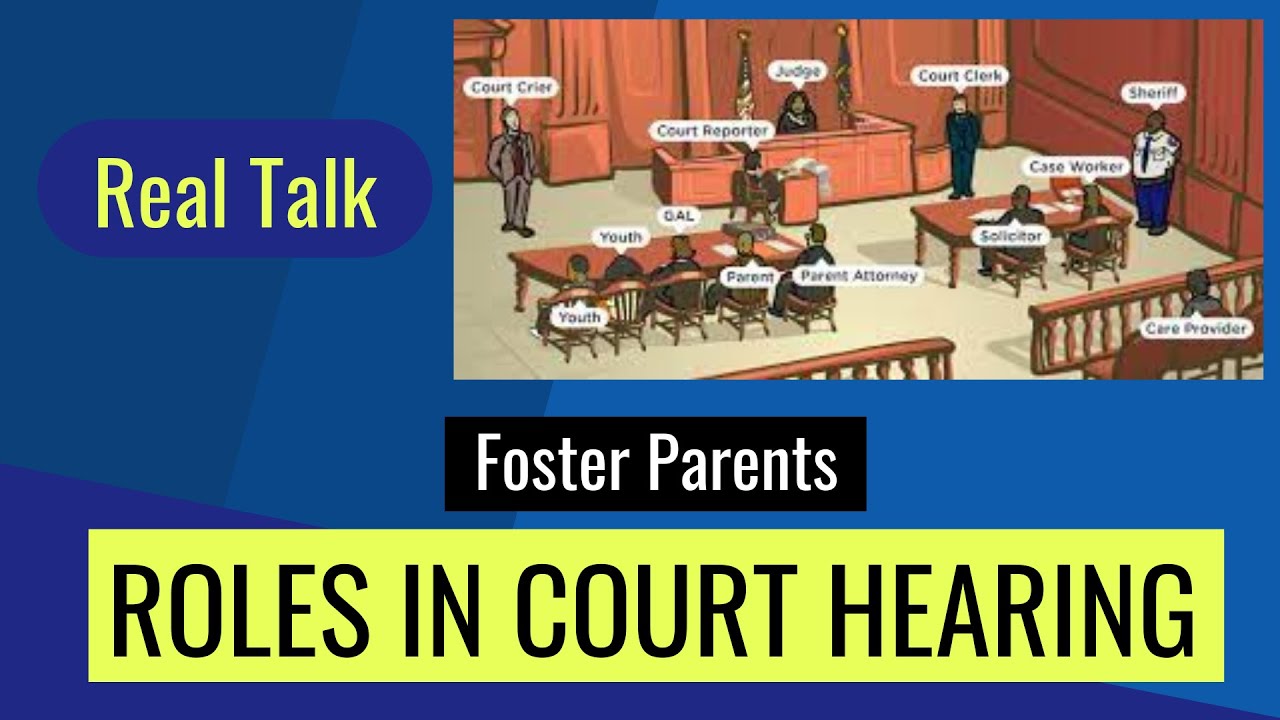 Your Role in Each of The Different Types of Court Hearings