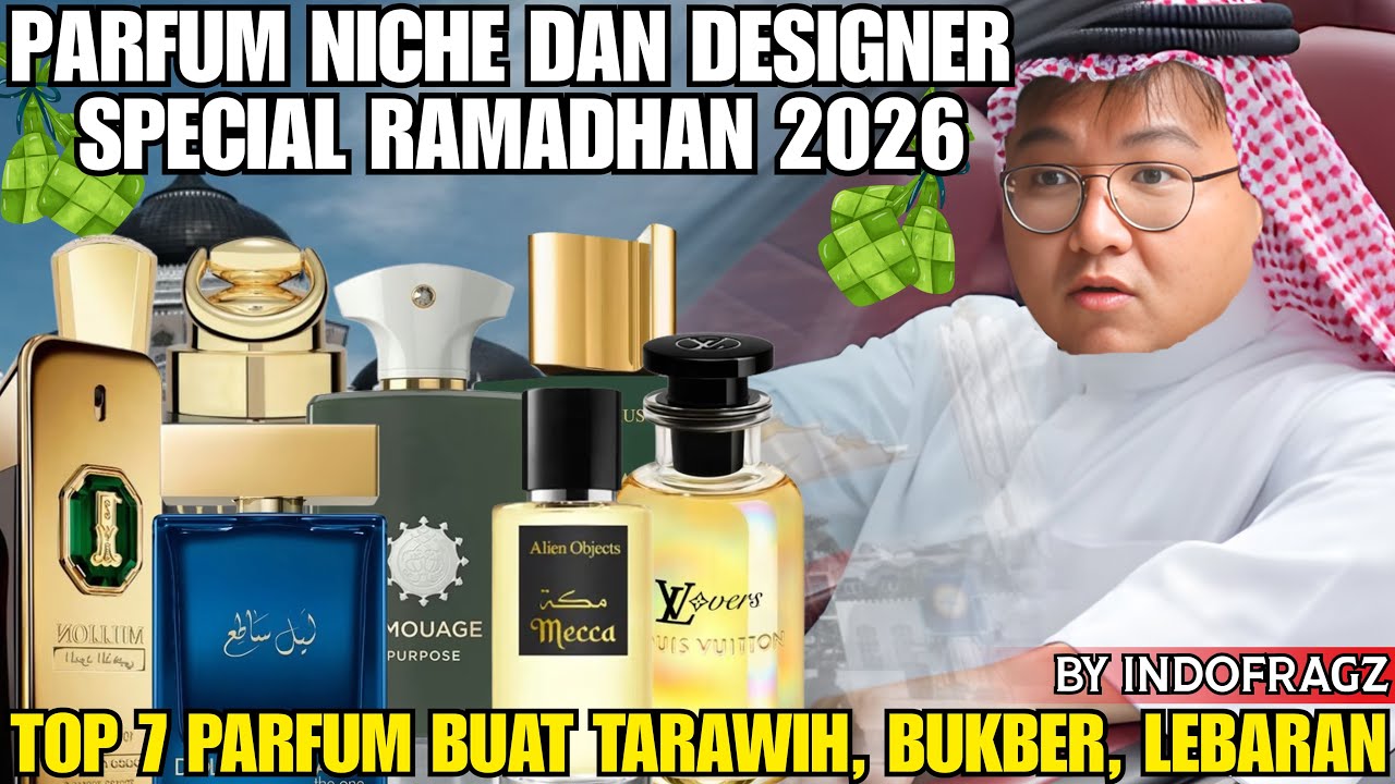 7 Solid Designer & Niche Parfum Buat Tarawih, Bukber, Lebaran 2026