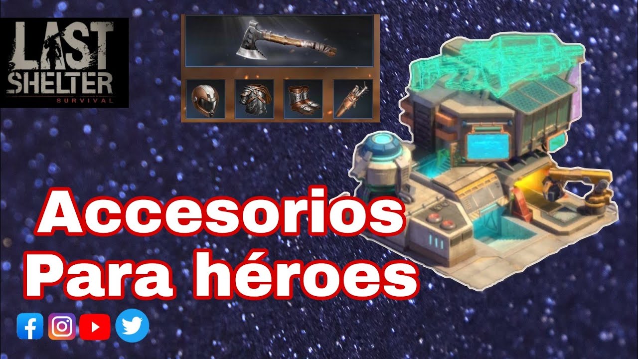Fabrica de accesorios para héroes || Consejos || jugadores free|| Last shelter: Survival