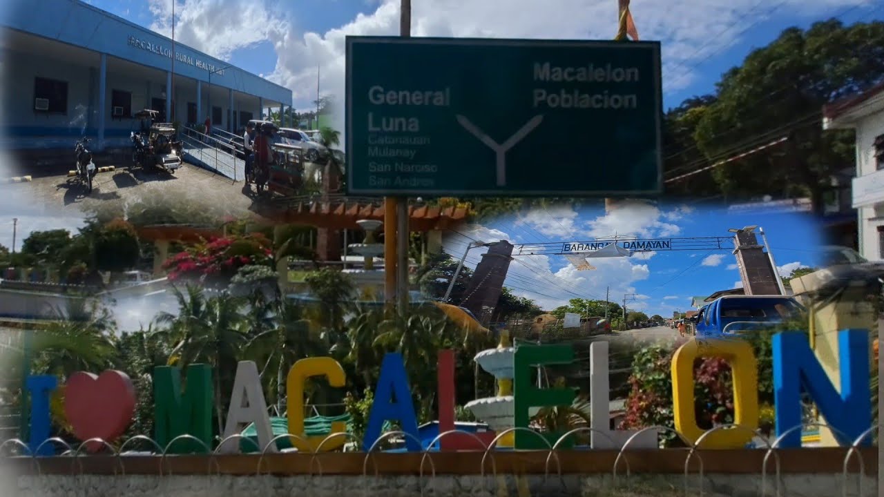 MACALELON, QUEZON FROM CROSSING TO BRGY. DAMAYAN