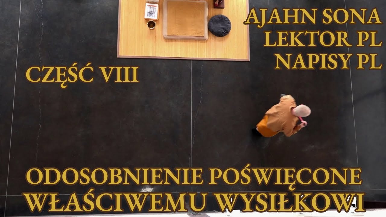 Ajahn Sona - Odosobnienie poświęcone Właściwemu Wysiłkowi (8/11) [LEKTOR/NAPISY PL]