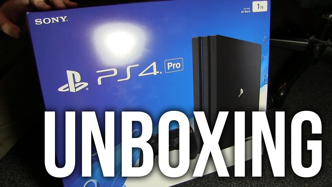 PS4 PRO UNBOXING & Size Comparison PS4 Pro vs PS4 vs Xbox One