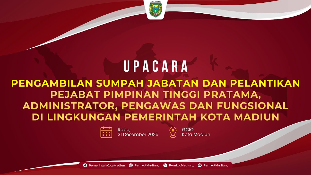 LIVE | PENGAMBILAN SUMPAH JABATAN DAN PELANTIKAN