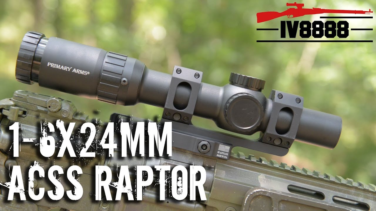 Primary Arms 1-6x24mm ACSS Raptor
