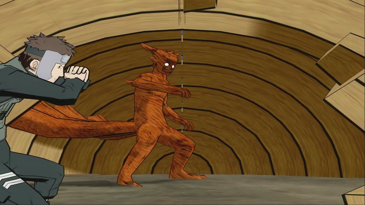 {Yamato Vs Naruto (Nove Caudas Modo 4º)} Naruto Shippuden Ultimate Ninja 5