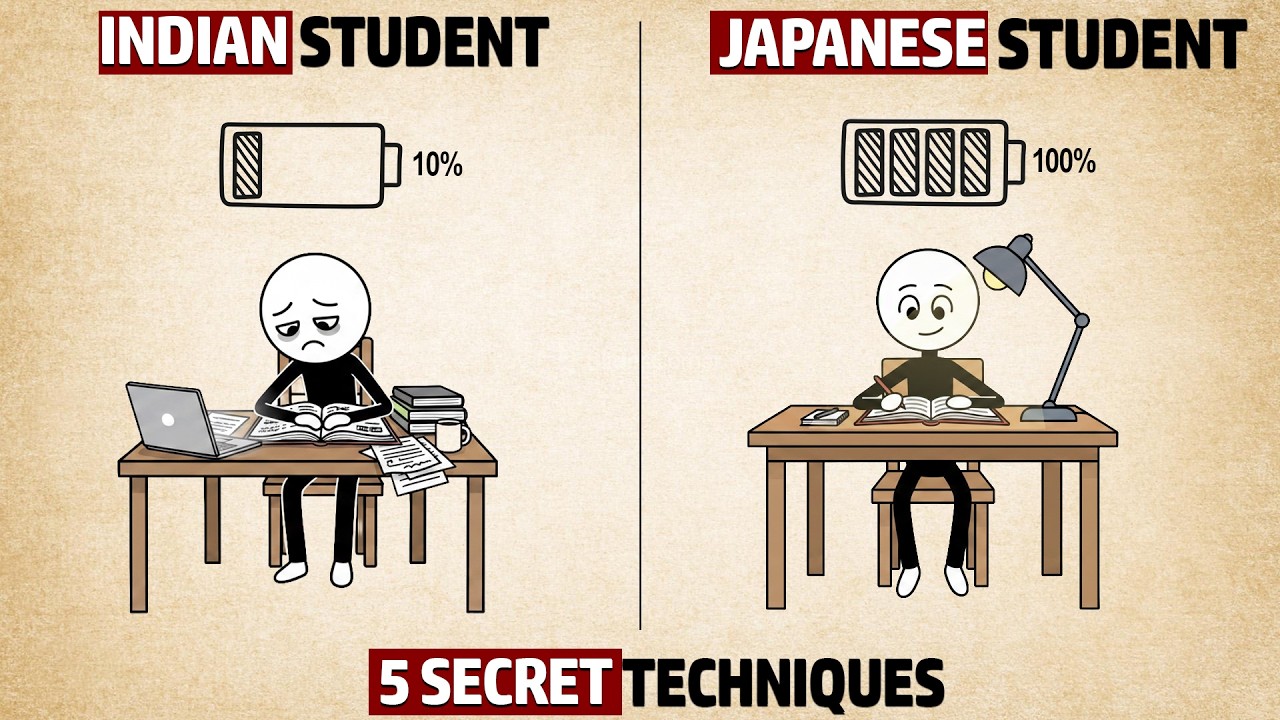 How to study like Japanese student.