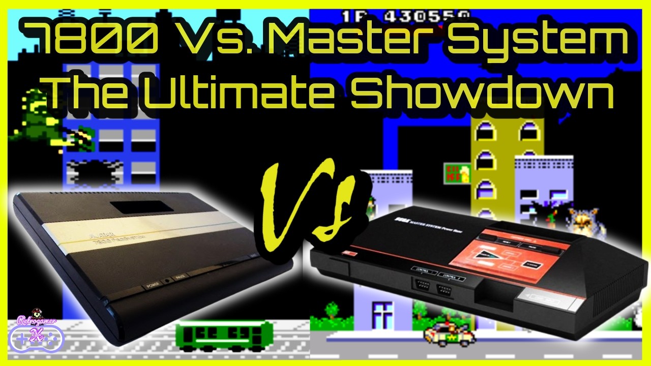 Atari 7800 против Sega Master System: решающая битва