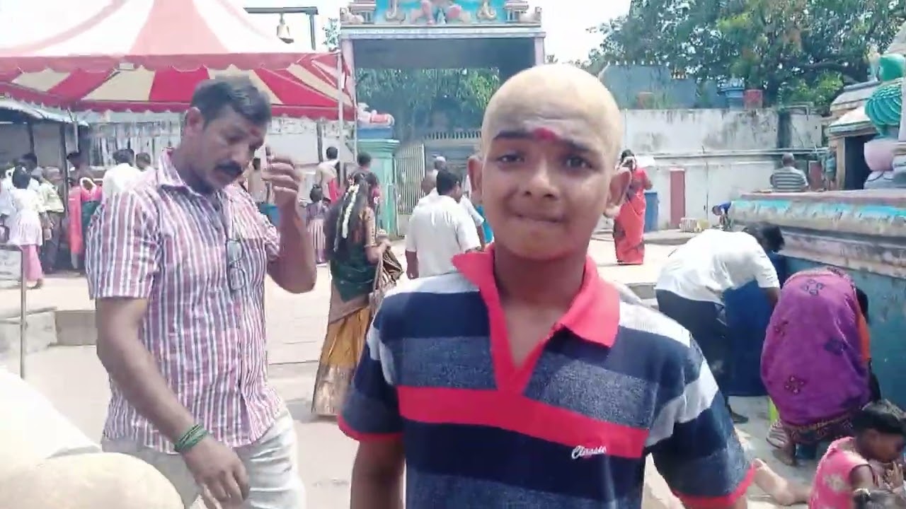 நாங்க மொட்டை போடப்  போறோம். Sk&family fun& entertainment.