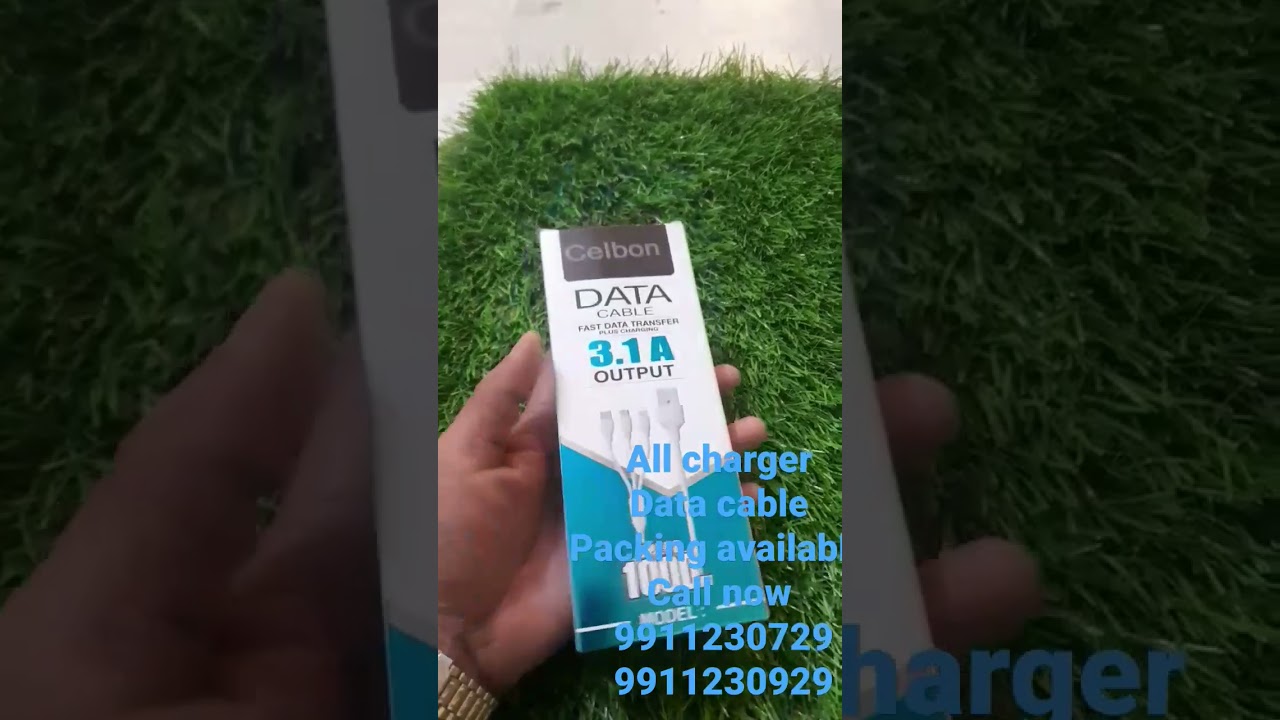 all mobile charger Data cable packing available Call now 9911230729