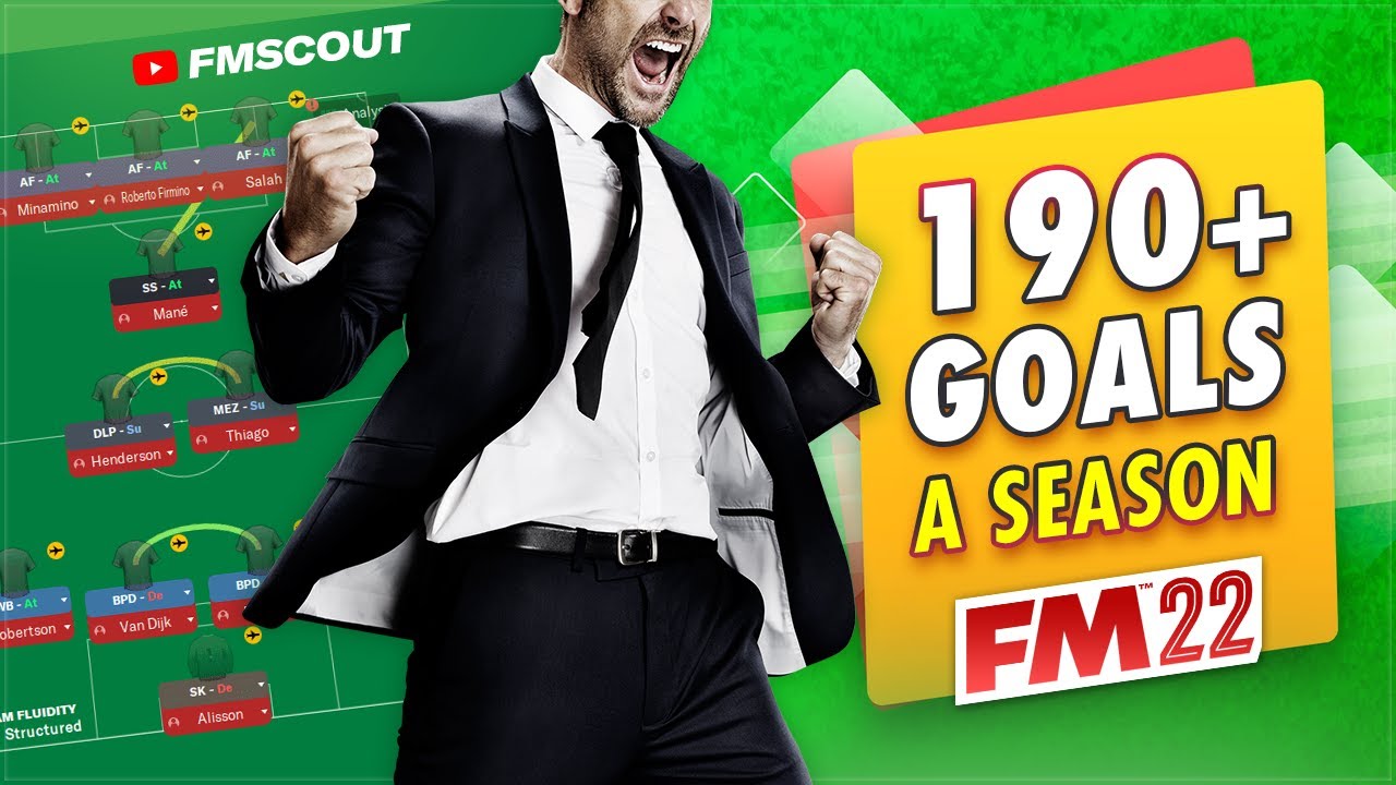 Goals Galore in this Title Winning Tactic / FM22 Best Tactics