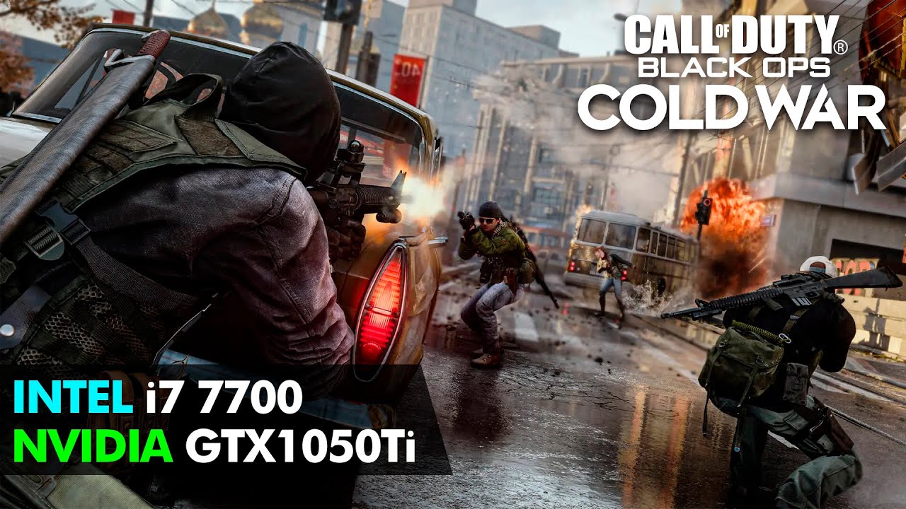 Call of Duty Cold War Multiplayer Beta GTX 1050 Ti 4GB + i7 7700