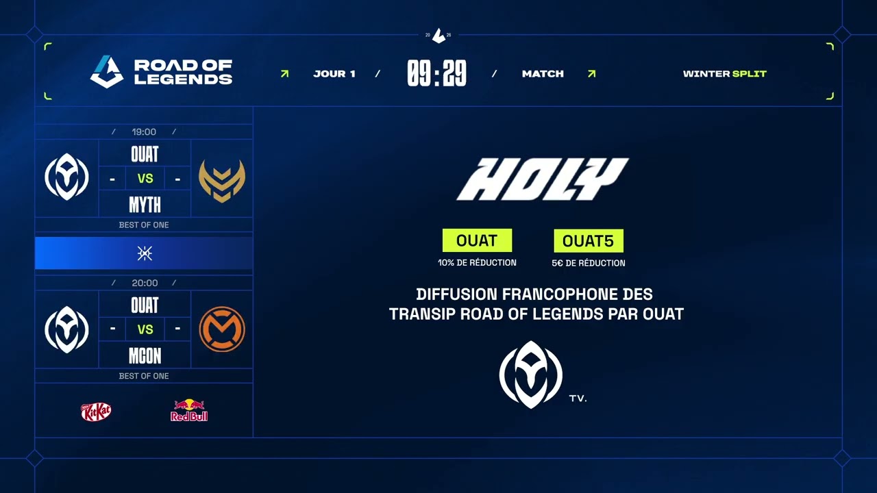 Road of Legends - Winter Split Day 1 !holy