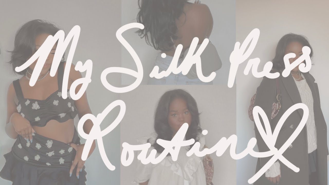 My Wash Day & Silk Press Routine | Olaplex, Straight Hair Natural