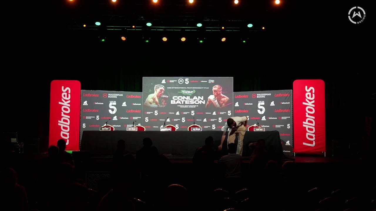 PRESS CONFERENCE: MICK CONLAN V JACK BATESON