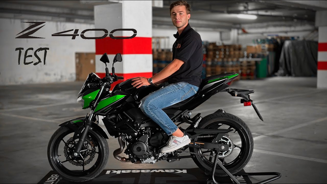 Test KAWASAKI Z400 -  la 