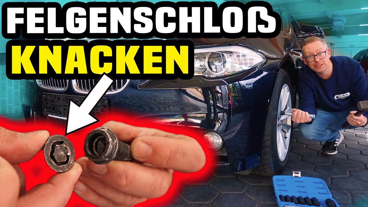 Felgenschloss Knacken | Das mußt du sehen |