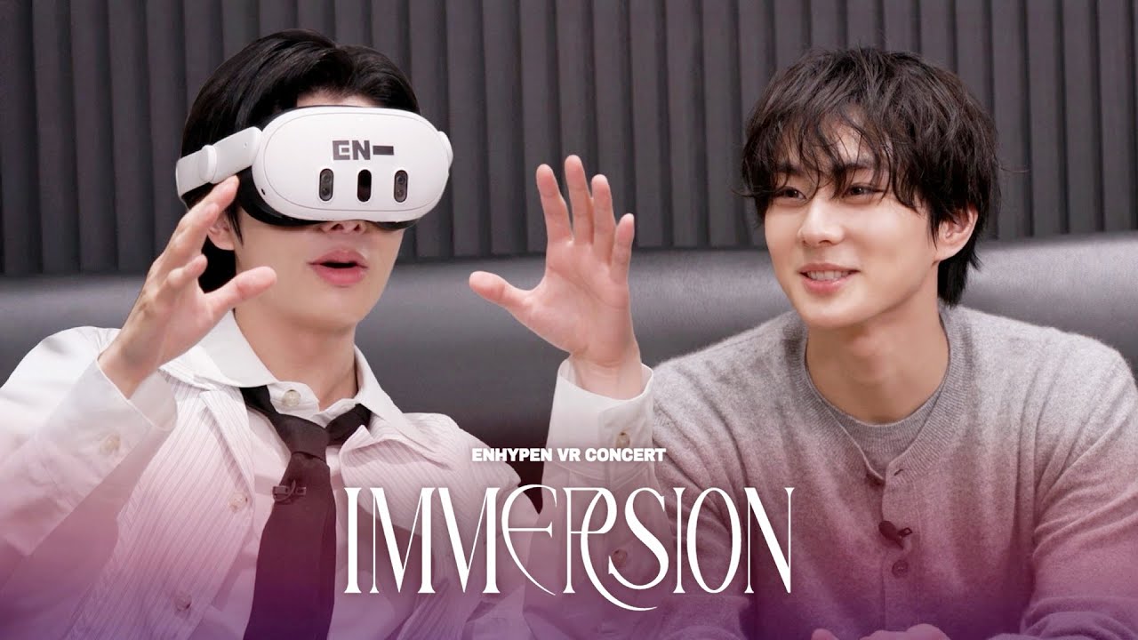 '세상이 많이 좋아졌다..' 자신을 VR로 마주한 엔하이픈 VR콘서트 리액션😎❤️‍🔥ㅣENHYPEN VR CONCERT : IMMERSIONㅣREACTION