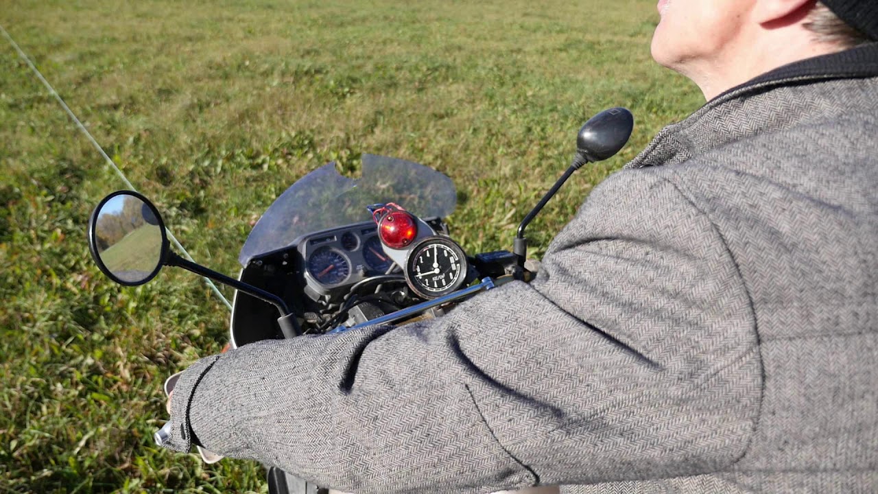 Hang glider motorcycle winch tow flying