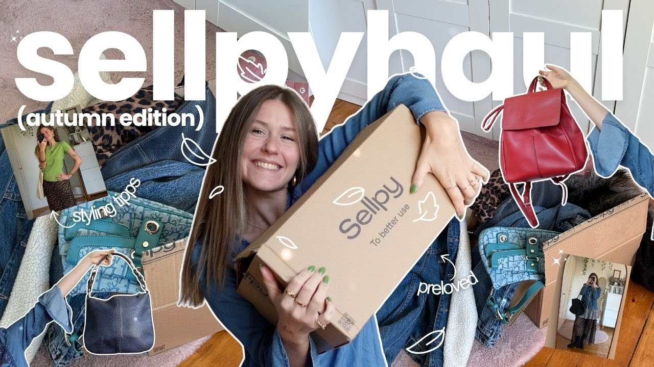 autumn sellpy haul🍂 so stylst du ganz leicht deine herbstoutfits. #secondhandhaul 