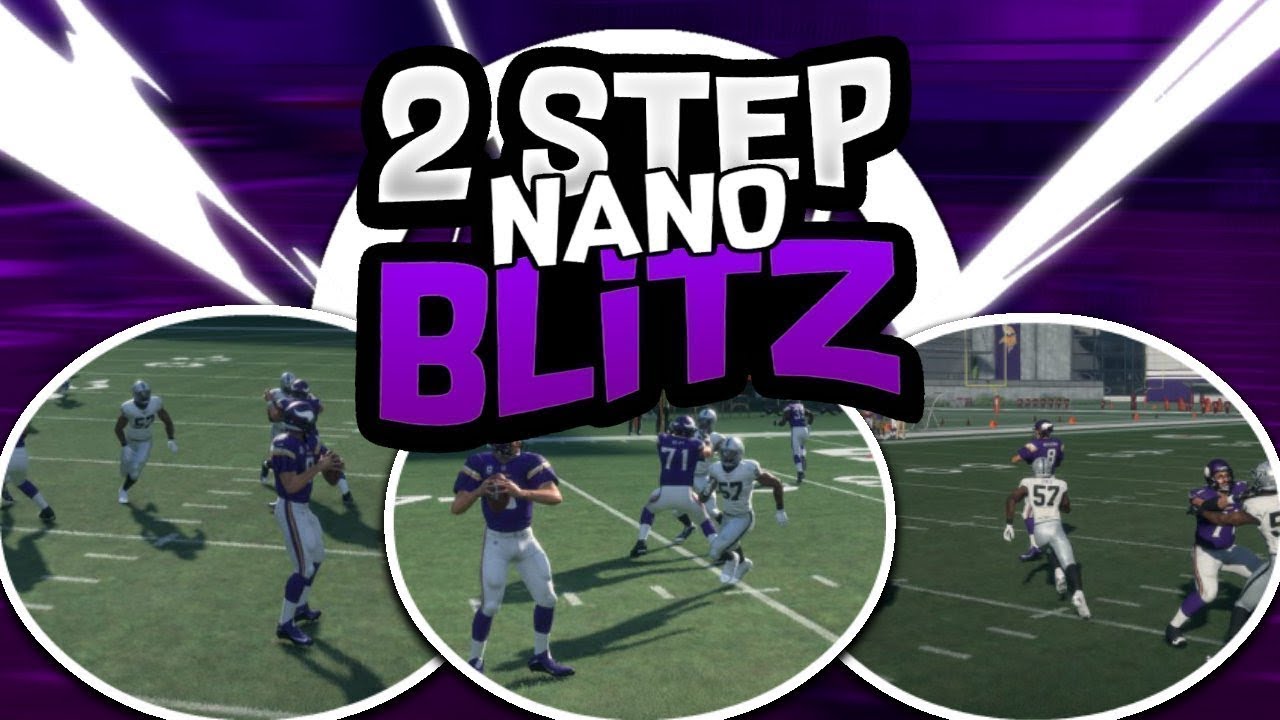 UNSTOPPABLE 2 STEP SETUP NANO BLITZ IN MADDEN 20! | EASIEST NANO BLITZ IN MADDEN 20