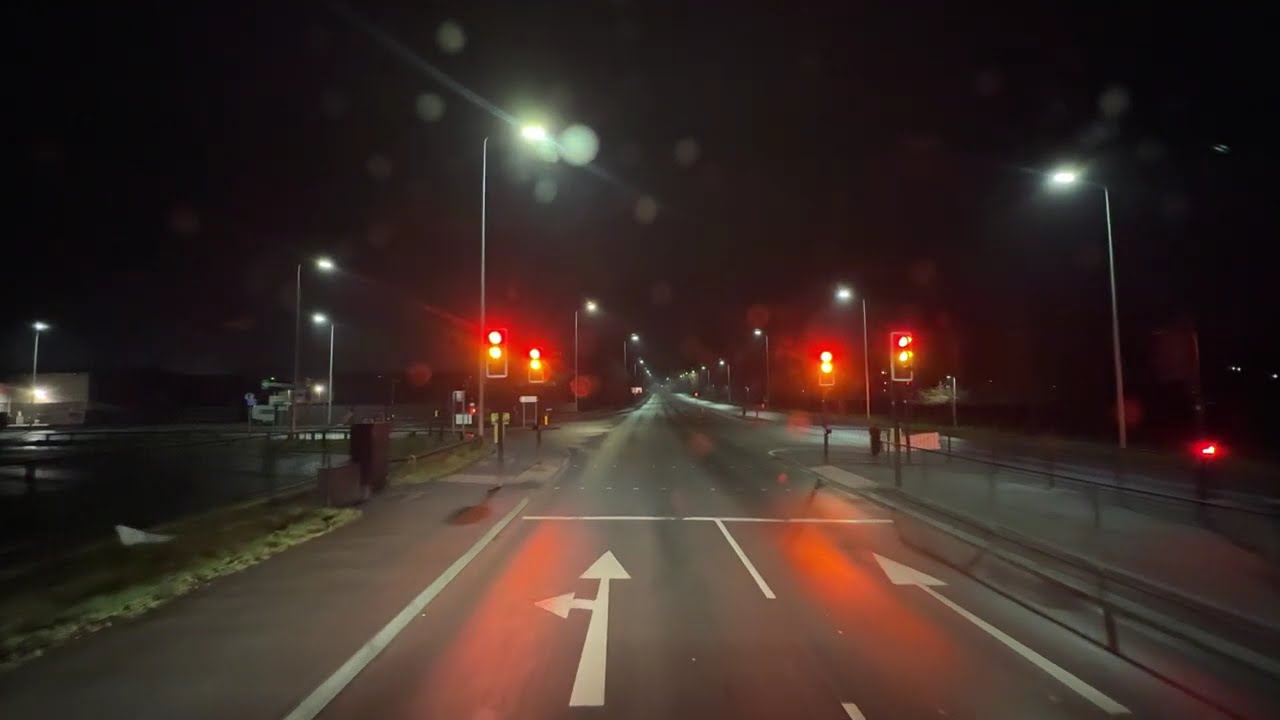 Driving at Night in the UK A34 A339 @midnightmotorway